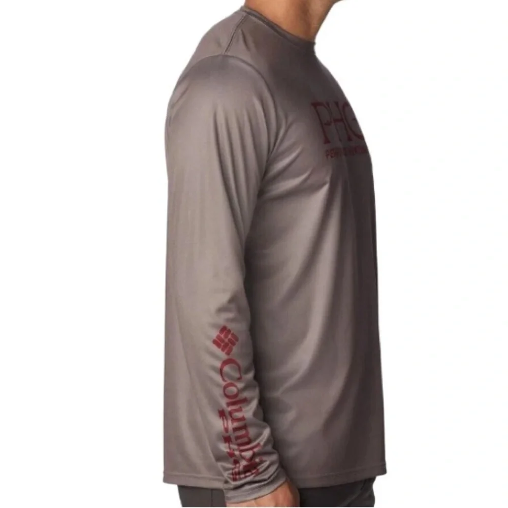 COPY - Men's charcoal Gray Long Sleeve Shirt cod: 1287 - Picture 2 of 6